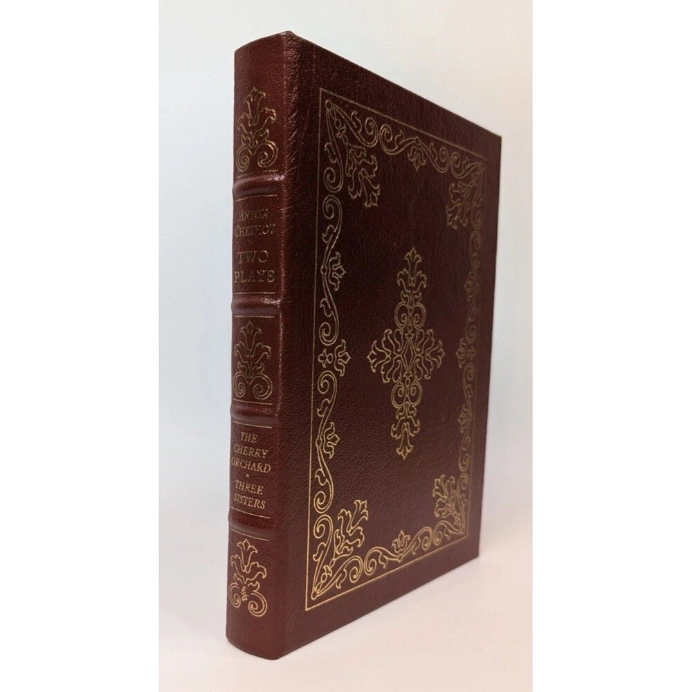 Easton Press Anton Chekhov Two Plays Leather Bound Cherry Orchard Three Sisters